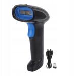  Kézi Vonalkód Olvasó Raktári Szkenner 1D 2.4G Usb 2.0 (2613220035211)