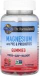  Grădina Vieții Dr. Magneziu formulat cu prebiotice și probiotice, zmeură, 60 de gume