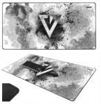 MODECOM Nagy Méretű Billentyűzet Egérpad Csúszásgátló Méret 120 x 60 cm (PMK-MC-VOLCANO-MERU-HOKORI)