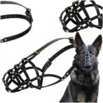 Dingo Kutyaszájkosár Szegecselt Bőr Dingo S/m Kerület 32CM Német Juhászkutya (15126)