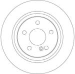 TRW DF4271 féktárcsa (1db)