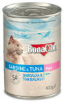 BonaCibo Canned Cat Sardine Tuna 400g - pet-food