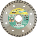 wolfcraft 1695 Pro Turbo gyémánt vágókorong, 125mm (1695000)