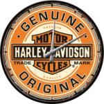Nostalgic Art Germany Ceas de Perete Harley-Davidson Autentic 31 Cm (2520)