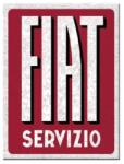 Nostalgic Art Germany Magnet 6 x 8cm - Fiat - Servizio - Service Fiat (2065)