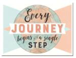 Nostalgic Art Germany Magnet 6 x 8cm - Every Journey Begins - Orice Calatorie Incepe cu Un Singur Pas (646)