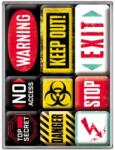 Nostalgic Art Germany Set magneți Warning - Avertisment (446)