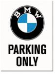 Nostalgic Art Germany Magnet 6 x 8cm - BMW - Parking Only - Parcare Doar pentru BMW (625)