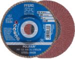 Pferd Polifan PFF 125 A 80 SG STEELOX lamellás csiszoló korong, 125mm, 10 db (67608125)