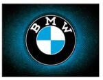 Nostalgic Art Germany Magnet 6 x 8cm - BMW - Logo Blue Shine - Sigla pe Albastru Lucios (1955)