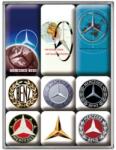 Nostalgic Art Germany Set magneți Mercedes-Benz Sigle (1453)