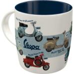 Nostalgic Art Germany Cană ceramică 330ml - Vespa - Model Chart (1634)