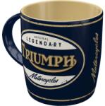 Nostalgic Art Germany Cană ceramică 330 ml - Triumph Legendary Motorcycles - Motociclete Legendare (2272)