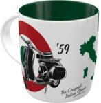 Nostalgic Art Germany Cană ceramică 330ml - Vespa Italian Classic - Clasic Italienesc (1875)