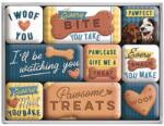 Nostalgic Art Germany Set magneți Every Bite You Take Dog Treats - Recompense de Catei (2098)