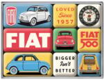 Nostalgic Art Germany Set magneți Fiat 500 - Loved Since 1957 (2101)