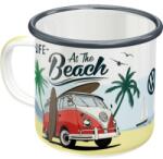 Nostalgic Art Germany Cană email - Volkswagen Bulli - Plaja (1858)