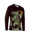 Leatt Kerékpáros Mez Mtb Gravity 3.0 Jersey Camo Zöld/fekete Ro (5023036151)