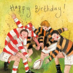 Alex Clark Képeslap Alex Clark borítékkal, 14x14 cm, amerikai foci HBD (AC477)