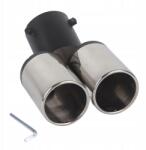 3F Quality Hangtompító Kipufogó Vég Dupla Burkolat Kipufogócső 55*62*160MM