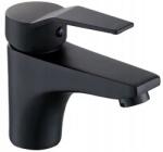 Focus Sanitar Fürdőszobai Csaptelep Mosdó Csaptelep Álló Fekete Fix Kifolyócső (400159)