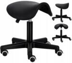 Calissimo Fodrász kozmetikai zsámoly fekete forgó hoker Spa mobil (PRE-K202-1-KL-00401)