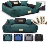 AIO Factory Kutyafekhely Kennel MM43 75X65 CM Személyre Szabható Szétszedhető Zöld (KINGDOG MM43)