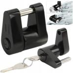 QWE Biztonsági Zár Vonófejhez, Utánfutó Csatlakozóhoz 1/4" Rv-hez, Teherautóhoz