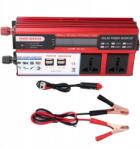  Autós Inverter 1500W DC12V Ac 220-240V Telefon Töltővel