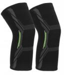  Térdvédő Jógához, Röplabdához, Tánchoz, Elastikus Térdvédő Fekete
