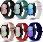  Szilikon szíj karkötő Samsung Galaxy Watch 6 5 4 Mix színes 6db (X001UAR2NP)