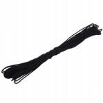  Zsinór Paracord Egymagos Túlélő Fekete 2 mm 15 m 50 kg (TJB009761)