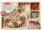 Melissa & Doug Set de joaca din lemn Melissa & Doug - Petrecere cu pizza