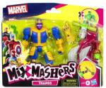 Avengers Figurina Marvel Mix Mashers - Thanos, cu accesorii, 12 cm Figurina