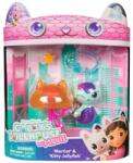 Gabby's Dollhouse Set 2 figurine Gabby's Dollhouse - Mercat si Pisicuta meduza, cu accesorii Figurina