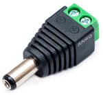 ANRO LED DC - Sorkapocs átalakító (2.1x5.5 mm) - apa (DCM5521 DC CONNECTOR MALE 2.1*5.5mm)
