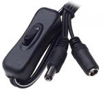 Anro LED DC csatlakozóval szerelt kábel, zsinórkapcsolóval LED adapterhez (DCS Cable Switch)