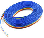 ANRO LED Színes vezeték RGBWW - Full Color LED szalaghoz, 6 eres (RGBW Cable 310m/roll (6 Wire))