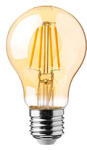 V-TAC E27 LED izzó Retro filament (12W/300°) Körte - extra meleg fehér ( 217457)