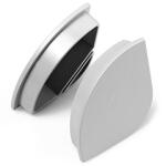 ANRO LED Profile ALP-016R Ezüst - Végzáró elem alumínium sarokprofilhoz, műanyag, szürke (LP204-END)