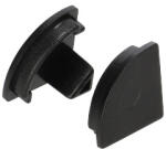 ANRO LED Profile ALP-006 Fekete - Végzáró elem alumínium sarokprofilhoz, műanyag, fekete (LP202B-END)