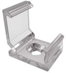 Lumines Type-C alumínium LED profilhoz, műanyag rögzítőelem, tartófül (UCH-LUM-C-TR (13-0043-00))