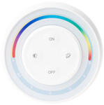 MiLight S2W+ Group Control csoport (4 zóna) fali távirányító panel (RGB+CCT Fali FullColor LED szalaghoz) - elemes, fehér (Milight S2W+ white)