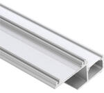 Lumines Gipszkarton élvilágító - IPA12 - LED szalagos élvilágításhoz, felfelé világít (Opál PMMA búrával) (LUMINES IPA122-S + LUMINESB2-K2020-PMML PMMA)