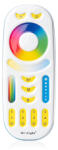 MiLight FUT092W Group Control csoport (4 zóna) RGB+CCT távirányító (RGB+CCT FullColor LED szalaghoz) - fehér (MiLight FUT092 RGB+CCT remote white)
