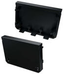 Lumines ILEDO Fekete - Végzáró elem alumínium XXL U profilhoz, műanyag, fekete (ZAS-LUMINES-IL-CZ (12-1132-01))