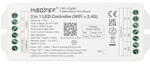 MiLight PW2 2in1 Group Control csoport (zóna) vezérlő (egyszínű és CCT LED szalaghoz) 20A - WiFi Smart (Milight PW2)