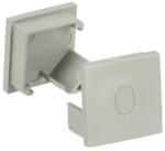 ANRO LED Profile ALP-005 Ezüst - Végzáró elem alumínium sarokprofilhoz, műanyag, szürke (LP203-END)