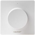 MiLight K1-W Fali távirányító panel LED szalag fényerőszabályzásához - forgatógombos, fehér (Milight K1 white 3V brightness rotating switch panel remote)