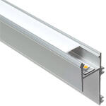 Lumines Gipszkarton élvilágító - APA12 - LED szalagos élvilágításhoz, oldalra világít (Opál PMMA búrával) (LUMINES APA122-S + LUMINESB2-K2020-PMML PMMA)